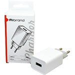 Фото Сетевое ЗУ Mibrand MI-206C White (MIWC/206CUCW) 2.1A, USB-A + USB-C #4