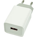 Зарядное устройство Mibrand MI-206Q White (MIWC/206QUW) USB-A, 2A, 18W, QC3.0 - фото