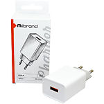 Фото Сетевое ЗУ Mibrand MI-206Q White (MIWC/206QUW) USB-A, 2A, 18W, QC3.0 #3