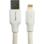Фото Кабель Mibrand MI-98 White (MIDC/98LW) USB/Lightning, 1м, 120W, PVC Tube Cable