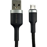Изображение Кабель Mibrand MI-71 Black (MIDC/71MB) USB/Micro-USB, 1м, 2.4A, Metal Braided Cable Фото Кабель Mibrand MI-71 Black (MIDC/71MB) USB/Micro-USB, 1м, 2.4A, Metal Braided Cable