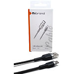 Изображение Кабель Mibrand MI-71 Black (MIDC/71MB) USB/Micro-USB, 1м, 2.4A, Metal Braided Cable #3 Фото Кабель Mibrand MI-71 Black (MIDC/71MB) USB/Micro-USB, 1м, 2.4A, Metal Braided Cable #3
