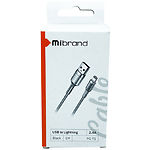 Изображение Кабель Mibrand MI-71 Black (MIDC/71LB) USB/Lightning, 1м, 2.4A, Metal Braided Cable #1 Фото Кабель Mibrand MI-71 Black (MIDC/71LB) USB/Lightning, 1м, 2.4A, Metal Braided Cable #1