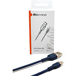 Фото Кабель Mibrand MI-71 Navy Blue (MIDC/71MNB) USB/Micro-USB, 1м, 2.4A, Metal Braided Cable #3