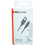 Фото Кабель Mibrand MI-12 White (MIDC/12TW) USB/Type-C, 1м, 5A, High Current Charging Line #1