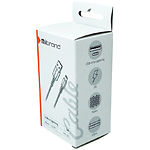 Фото Кабель Mibrand MI-32 Black (MIDC/3205LB) USB/Lightning, 0.5м, 2A, Nylon Charging Line #2