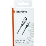 Фото Кабель Mibrand MI-14 Black-Grey (MIDC/14MBG) USB/Micro-USB, 1м, 2A, Fishing Net Charging Line #1