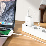 Изображение Сетевое ЗУ Hoco C102A Fuerza White (6931474777737) ,4*USB-A ,QC,28W + кабель micro-USB #6 Фото Сетевое ЗУ Hoco C102A Fuerza White (6931474777737) ,4*USB-A ,QC,28W + кабель micro-USB #6