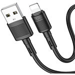 Изображение Кабель HOCO X83 Black (6931474770868) USB/Lightning, 1м, 2.4A, PVC #1 Фото Кабель HOCO X83 Black (6931474770868) USB/Lightning, 1м, 2.4A, PVC #1