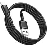 Изображение Кабель HOCO X83 Black (6931474770868) USB/Lightning, 1м, 2.4A, PVC #2 Фото Кабель HOCO X83 Black (6931474770868) USB/Lightning, 1м, 2.4A, PVC #2