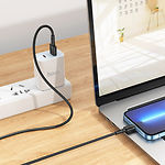 Изображение Кабель HOCO X83 Black (6931474770868) USB/Lightning, 1м, 2.4A, PVC #3 Фото Кабель HOCO X83 Black (6931474770868) USB/Lightning, 1м, 2.4A, PVC #3