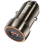 Изображение Автомобильное ЗУ Hoco Z46 Gray (6931474770271) USB-A, 18W, QC3.0 Фото Автомобильное ЗУ Hoco Z46 Gray (6931474770271) USB-A, 18W, QC3.0