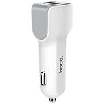 Изображение Автомобильное ЗУ Hoco Z23 dual White (6957531078005) 2*USB-A, 2.4A Фото Автомобильное ЗУ Hoco Z23 dual White (6957531078005) 2*USB-A, 2.4A
