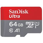 Изображение microSD XC 64Gb SanDisk Ultra Class 10 UHS-I U1 A1 (SDSQUAB-064G-GN6MN) без переходника Фото microSD XC 64Gb SanDisk Ultra Class 10 UHS-I U1 A1 (SDSQUAB-064G-GN6MN) без переходника