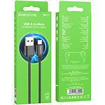 Изображение Кабель BOROFONE BX87 Sharp Black (BX87MB) USB/Micro-USB, 1м, 2.4A #4 Фото Кабель BOROFONE BX87 Sharp Black (BX87MB) USB/Micro-USB, 1м, 2.4A #4