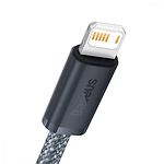 Изображение Кабель Baseus CALD000416 Dynamic Series Fast Charging Data Cable USB/Lightning 1м, Grey, 2.4A #1 Фото Кабель Baseus CALD000416 Dynamic Series Fast Charging Data Cable USB/Lightning 1м, Grey, 2.4A #1