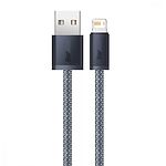 Изображение Кабель Baseus CALD000416 Dynamic Series Fast Charging Data Cable USB/Lightning 1м, Grey, 2.4A #4 Фото Кабель Baseus CALD000416 Dynamic Series Fast Charging Data Cable USB/Lightning 1м, Grey, 2.4A #4