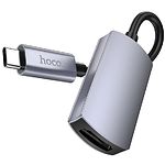 Изображение Переходник HOCO UA20 Metal Gray (6931474770264) USB Type-C --> HDMI #2 Фото Переходник HOCO UA20 Metal Gray (6931474770264) USB Type-C --> HDMI #2