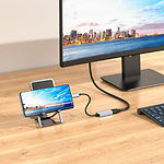 Изображение Переходник HOCO UA20 Metal Gray (6931474770264) USB Type-C --> HDMI #4 Фото Переходник HOCO UA20 Metal Gray (6931474770264) USB Type-C --> HDMI #4