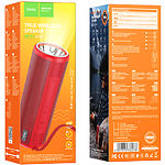 Фото HOCO HC11 Bora Red (6931474762078) портативная колонка 5W, 1.2Ah аккум.,FM, BT, USB, micro-SD #2