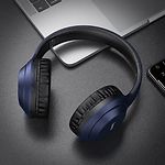 Фото HOCO W28 Journey wireless Blue (6931474723062) наушники с микрофоном накладные, Bluetooth 5.0 #2