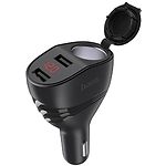 Фото Автомобильное ЗУ Hoco Z34 Black (6931474712066) 2*USB-A, 3A, 1*гнездо прикуривателя