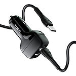 Фото Автомобильное ЗУ Hoco Z36 dual Black (6931474727756) 2*USB-A,2.4A +кабель Micro-USB #4
