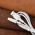 Изображение Кабель HOCO X25 White (6957531080138) USB/Micro-USB, 1м, 2A, PVC #4 Фото Кабель HOCO X25 White (6957531080138) USB/Micro-USB, 1м, 2A, PVC #4