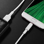 Изображение Кабель HOCO X25 White (6957531080138) USB/Micro-USB, 1м, 2A, PVC #5 Фото Кабель HOCO X25 White (6957531080138) USB/Micro-USB, 1м, 2A, PVC #5