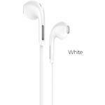 Изображение HOCO M39 Rhyme White (6957531079774) наушники вкладыши с микрофоном Фото HOCO M39 Rhyme White (6957531079774) наушники вкладыши с микрофоном