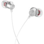 Фото HOCO M51 Proper White (6957531092278) наушники вкладыши с микрофоном