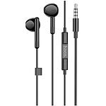 Изображение HOCO M93 Black (6931474765222) наушники вкладыши с микрофоном #1 Фото HOCO M93 Black (6931474765222) наушники вкладыши с микрофоном #1