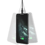 Изображение Кабель HOCO X52 Black (6931474735522) USB/Lightning, 1м, 3A, PVC, magnetic #5 Фото Кабель HOCO X52 Black (6931474735522) USB/Lightning, 1м, 3A, PVC, magnetic #5