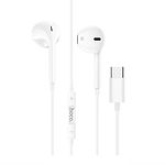 Изображение HOCO M101 Crystal joy Type-C White (6931474782366) наушники вкладыши с микрофоном Фото HOCO M101 Crystal joy Type-C White (6931474782366) наушники вкладыши с микрофоном