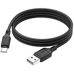 Изображение Кабель HOCO X90 Black (6931474788443) USB/Type-C, 1м, 3A, silicone #3 Фото Кабель HOCO X90 Black (6931474788443) USB/Type-C, 1м, 3A, silicone #3