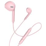 Фото HOCO M55 Memory Pink (6957531099925) наушники вкладыши с микрофоном