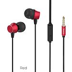 Изображение HOCO M51 Proper Red (6957531092285) наушники вкладыши с микрофоном #3 Фото HOCO M51 Proper Red (6957531092285) наушники вкладыши с микрофоном #3