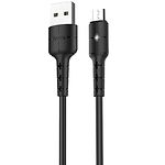 Изображение Кабель HOCO X30 Black (6957531091141) USB/Micro-USB, 1.2м, 2A, TPE Фото Кабель HOCO X30 Black (6957531091141) USB/Micro-USB, 1.2м, 2A, TPE