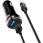 Фото Автомобильное ЗУ Hoco Z40 dual Black (6931474739698) 2*USB-A,2.4A +кабель Micro-USB #3