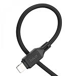 Изображение Кабель HOCO X90 Black (6931474788405) USB/Lightning, 1м, 2.4A, silicone #2 Фото Кабель HOCO X90 Black (6931474788405) USB/Lightning, 1м, 2.4A, silicone #2