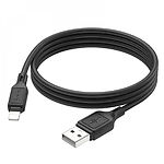 Изображение Кабель HOCO X90 Black (6931474788405) USB/Lightning, 1м, 2.4A, silicone #3 Фото Кабель HOCO X90 Black (6931474788405) USB/Lightning, 1м, 2.4A, silicone #3