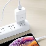 Изображение Сетевое ЗУ Hoco C72Q Glorious White (6931474732538) ,1*USB-A, QC3.0,18W + Cable micro-USB #4 Фото Сетевое ЗУ Hoco C72Q Glorious White (6931474732538) ,1*USB-A, QC3.0,18W + Cable micro-USB #4