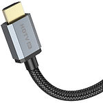 Изображение Кабель HOCO US03 Black (6931474777300) 8K HDMI to HDMI v2.1, 1м #3 Фото Кабель HOCO US03 Black (6931474777300) 8K HDMI to HDMI v2.1, 1м #3