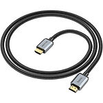 Изображение Кабель HOCO US03 Black (6931474777300) 8K HDMI to HDMI v2.1, 1м #4 Фото Кабель HOCO US03 Black (6931474777300) 8K HDMI to HDMI v2.1, 1м #4