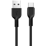 фото Кабель HOCO X20 Black (6957531068907) USB/Type-C, 2м, 3A, PVC+TPE