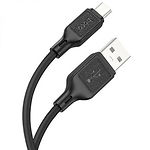 Изображение Кабель HOCO X90 Black (6931474788429) USB/Micro-USB, 1м, 2.4A, silicone #1 Фото Кабель HOCO X90 Black (6931474788429) USB/Micro-USB, 1м, 2.4A, silicone #1