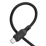 Изображение Кабель HOCO X90 Black (6931474788429) USB/Micro-USB, 1м, 2.4A, silicone #2 Фото Кабель HOCO X90 Black (6931474788429) USB/Micro-USB, 1м, 2.4A, silicone #2