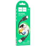 Изображение Кабель HOCO X90 Black (6931474788429) USB/Micro-USB, 1м, 2.4A, silicone #3 Фото Кабель HOCO X90 Black (6931474788429) USB/Micro-USB, 1м, 2.4A, silicone #3
