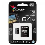 Изображение microSD XC 64Gb A-DATA Premier UHS-I U3 V30S A2 C10 (AUSDX64GUI3V30SA2-RA1) SD адаптер, 100/85Mb/s #3 Фото microSD XC 64Gb A-DATA Premier UHS-I U3 V30S A2 C10 (AUSDX64GUI3V30SA2-RA1) SD адаптер, 100/85Mb/s #3