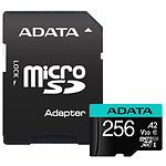 Изображение microSD XC 256 GB A-DATA Premier UHS-I U3 V30S A2 C10 (AUSDX256GUI3V30SA2-RA1) SD адаптер,100/85Mb/s Фото microSD XC 256 GB A-DATA Premier UHS-I U3 V30S A2 C10 (AUSDX256GUI3V30SA2-RA1) SD адаптер,100/85Mb/s